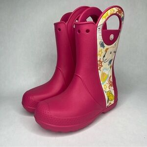 Crocs Kids Handle It Sea Life Rain Boots